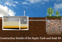 Photo of Construction Details of the Septic Tank and Soak Pit